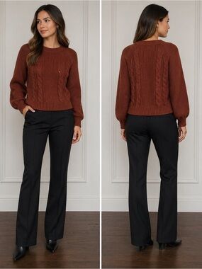 American Eagle Cable Knit Sweater.